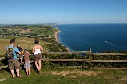 With breathtaking views, walking along the Dorset coast is extremely popular with locals and visitors.