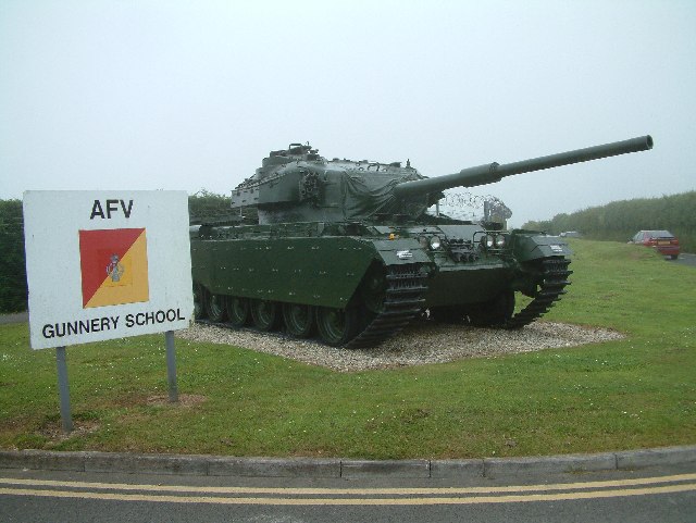 Armoured Fighting Vehicles Gunnery School at East Lulworth